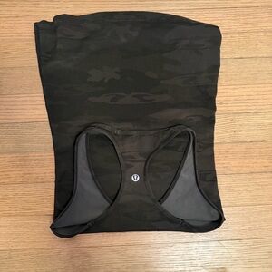 Lululemon Athletica Camo Tank Top